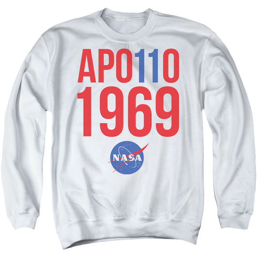 NASA : 1969 ADULT CREW SWEAT White MD