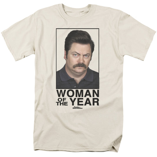PARKS AND REC : WOMAN OF THE YEAR S\S ADULT 18\1 Cream 2X