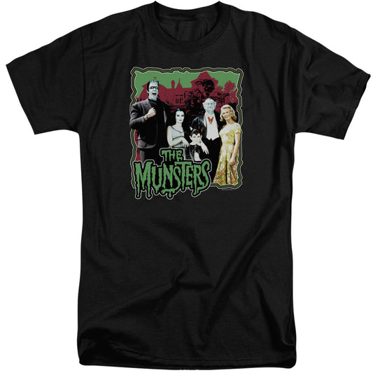 MUNSTERS : NORMAL FAMILY S\S ADULT TALL BLACK XL