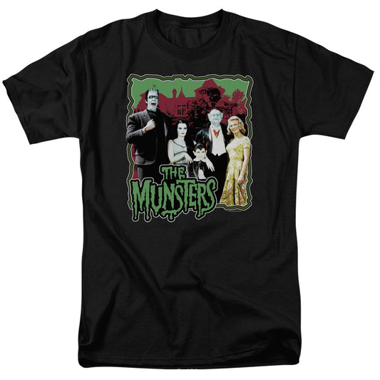 MUNSTERS : NORMAL FAMILY S\S ADULT 18\1 Black XL