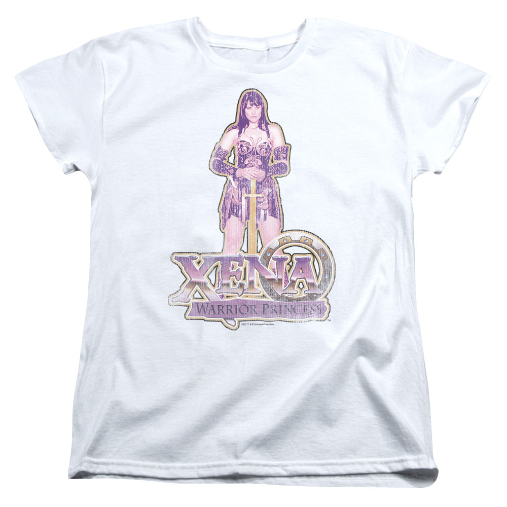 XENA : STAND S\S WOMENS TEE WHITE MD
