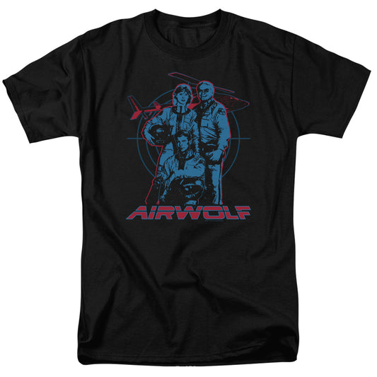 AIRWOLF : GRAPHIC S\S ADULT 18\1 BLACK MD