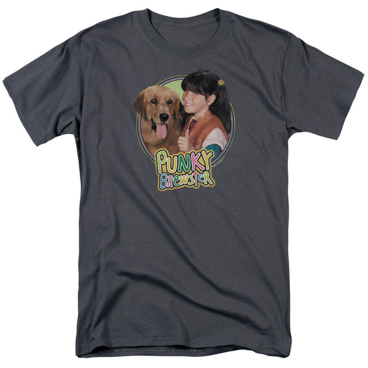 PUNKY BREWSTER : PUNKY AND BRANDON S\S ADULT 18\1 CHARCOAL 2X