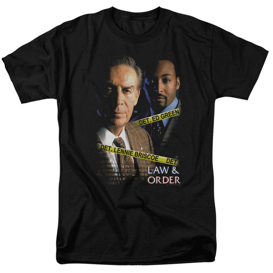 LAW AND ORDER : BRISCOE AND GREEN S\S ADULT 18\1 BLACK XL