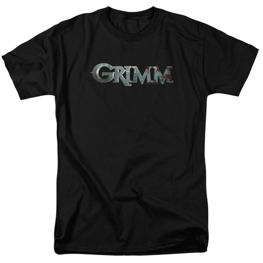 GRIMM : BLOODY LOGO S\S ADULT 18\1 BLACK MD