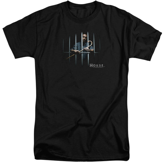 HOUSE : BEHIND BARS S\S ADULT TALL BLACK 2X