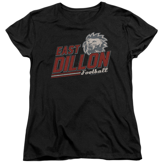 FRIDAY NIGHT LIGHTS : ATHLETIC LIONS S\S WOMENS TEE BLACK 2X