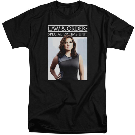 LAW AND ORDER SVU : BEHIND CLOSED DOORS S\S ADULT TALL BLACK XL