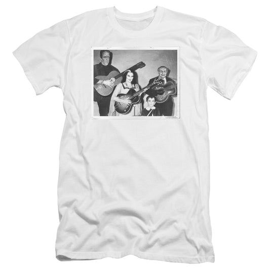 MUNSTERS : PLAY IT AGAIN PREMIUM CANVAS ADULT SLIM FIT 30\1 WHITE MD