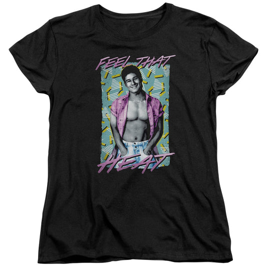SAVED BY THE BELL : HEATED S\S WOMENS TEE Black 2X