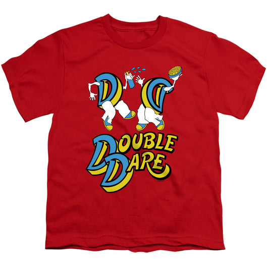 DOUBLE DARE : VINTAGE DOUBLE DARE LOGO S\S YOUTH 18\1 Red MD