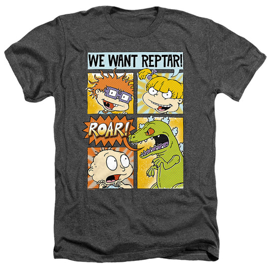 RUGRATS : WE WANT REPTAR! COMIC ADULT HEATHER Charcoal MD