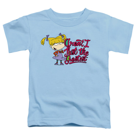 RUGRATS : ANGELICA AREN'T I JUST THE GREATEST S\S TODDLER TEE Light Blue LG (4T)