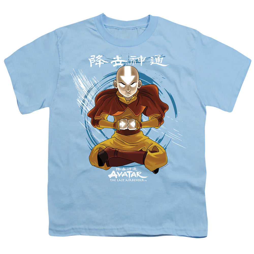AVATAR THE LAST AIRBENDER : POWER OF AIR S\S YOUTH 18\1 Light Blue MD