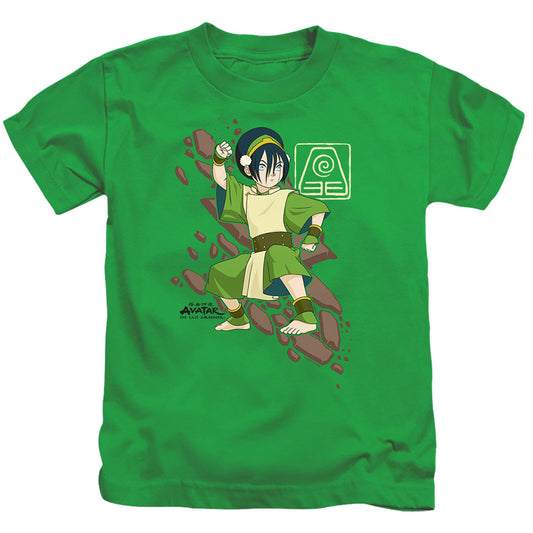 AVATAR THE LAST AIRBENDER : TOPH ROCK SLIDE S\S JUVENILE 18\1 Kelly Green MD (5\6)