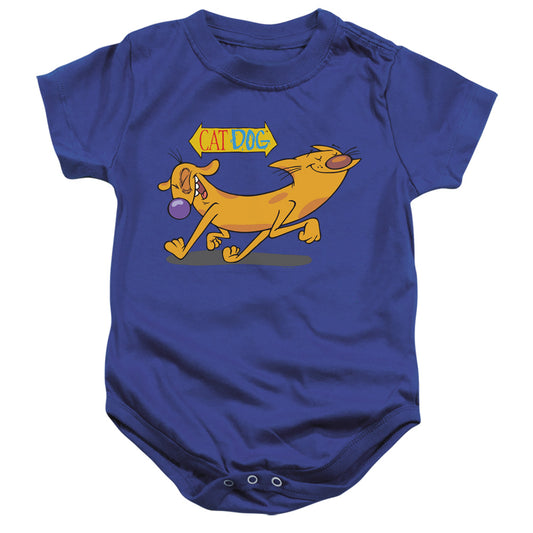 CATDOG : HAPPY PAWS INFANT SNAPSUIT Royal Blue MD (12 Mo)