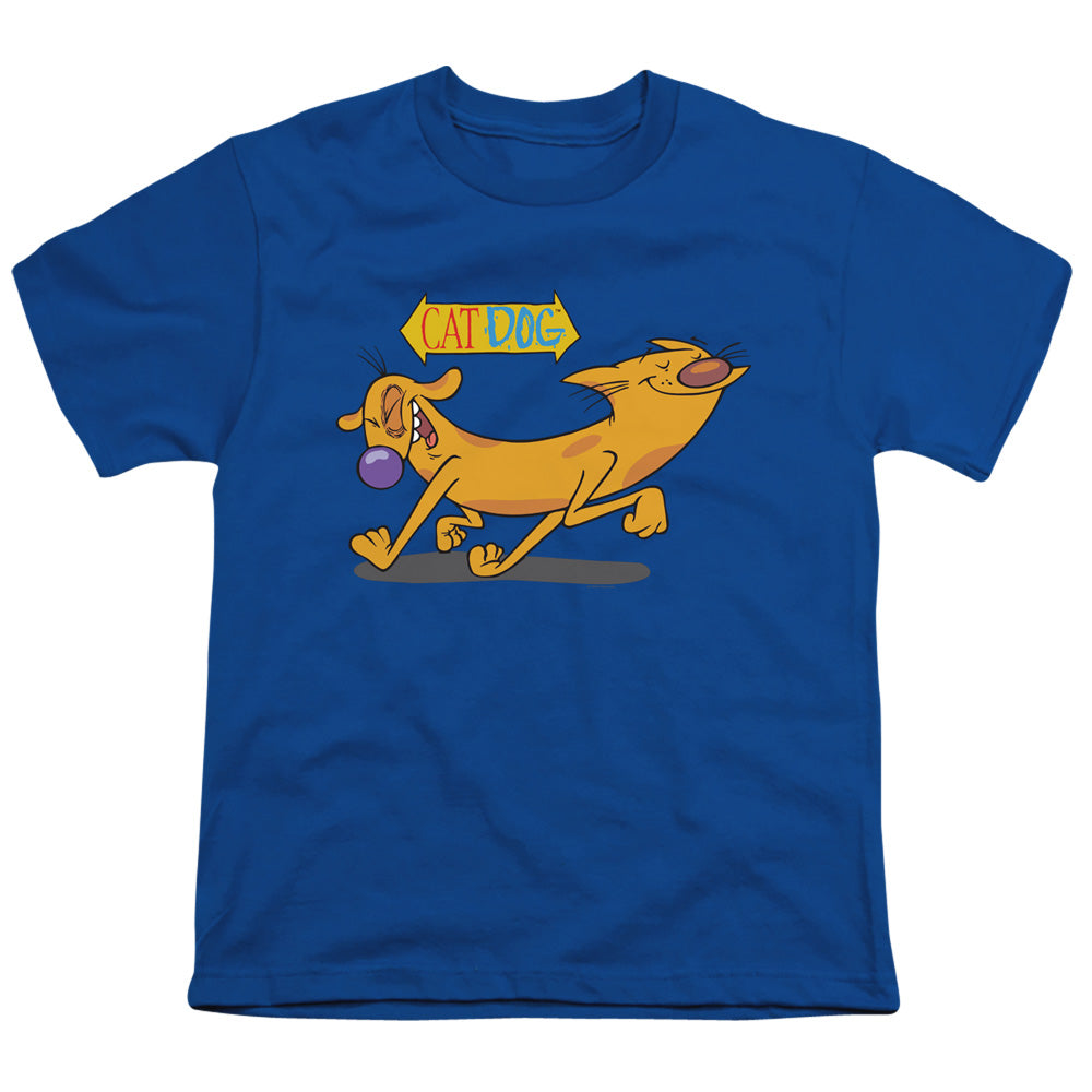 CATDOG : HAPPY PAWS S\S YOUTH 18\1 Royal Blue XS