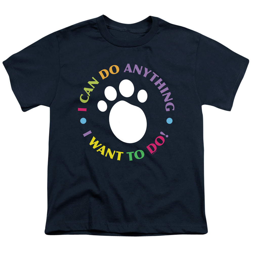 BLUE'S CLUES (CLASSIC) : I CAN DO ANYTHING! S\S YOUTH 18\1 Navy XL