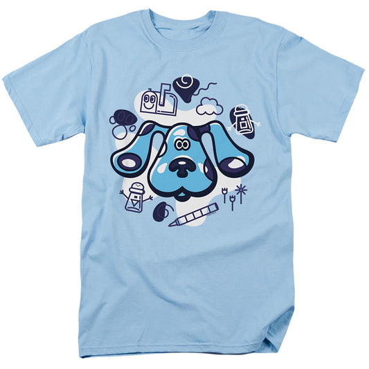 BLUE'S CLUES (CLASSIC) : AND FRIENDS S\S ADULT 18\1 Light Blue SM