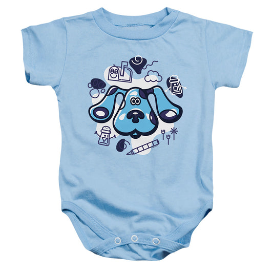 BLUE'S CLUES (CLASSIC) : AND FRIENDS INFANT SNAPSUIT Light Blue LG (18 Mo)
