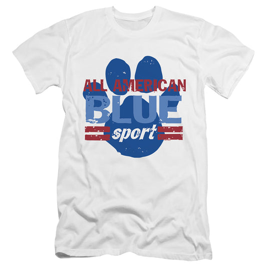BLUE'S CLUES (CLASSIC) : ALL AMERICAN SPORT  PREMIUM CANVAS ADULT SLIM FIT 30\1 White MD