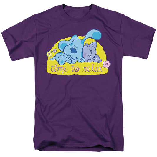 BLUE'S CLUES (CLASSIC) : TIME TO RELAX S\S ADULT 18\1 Purple 2X