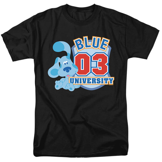 BLUE'S CLUES (CLASSIC) : UNIVERSITY S\S ADULT 18\1 Black 2X
