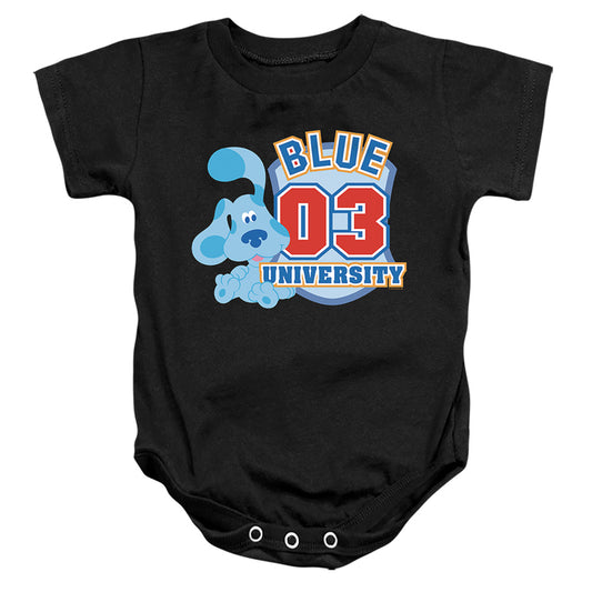BLUE'S CLUES (CLASSIC) : UNIVERSITY INFANT SNAPSUIT Black MD (12 Mo)