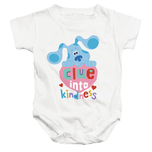BLUE'S CLUES AND YOU : CLUE INTO KINDNESS INFANT SNAPSUIT White LG (18 Mo)