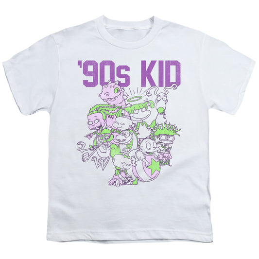 NICKELODEON 90'S : 90'S KID S\S YOUTH 18\1 White XL
