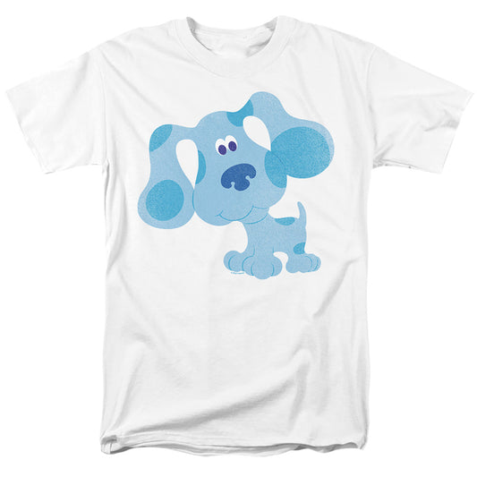 BLUE'S CLUES : BLUE HUG S\S ADULT 18\1 White MD
