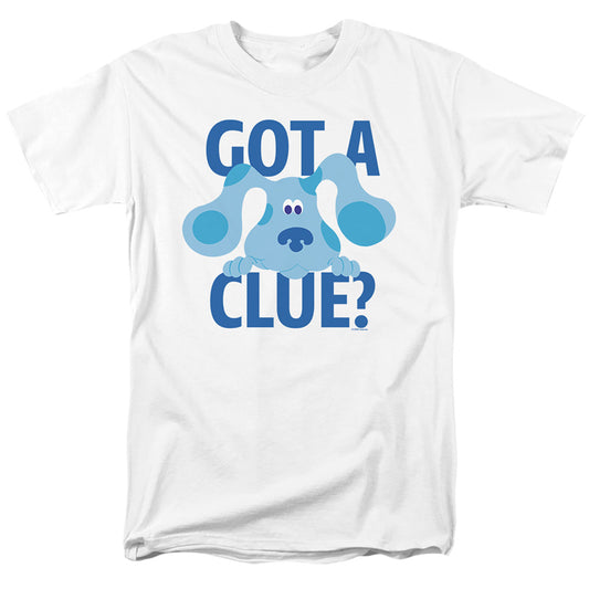 BLUE'S CLUES : GET A CLUE S\S ADULT 18\1 White 2X
