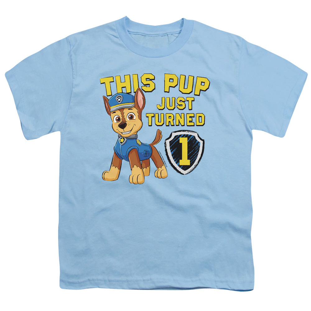 PAW PATROL : THIS PUP'S BIRTHDAY S\S YOUTH 18\1 Light Blue MD