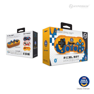 Official Kraft Mac and Cheese Eddition Pixel Art Wireless Bluetooth Controller for Switch/PC/MAC