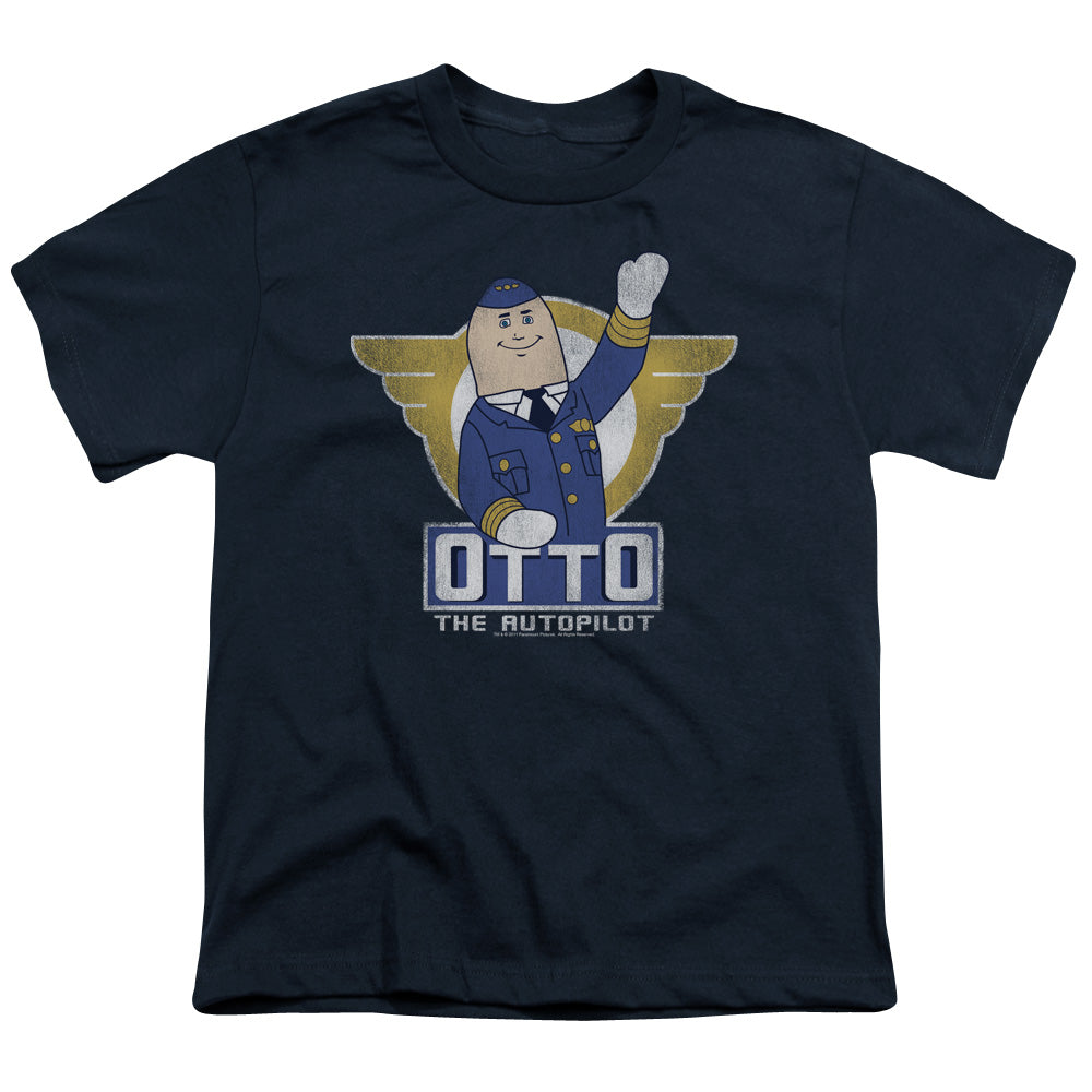 AIRPLANE : OTTO S\S YOUTH 18\1 NAVY LG