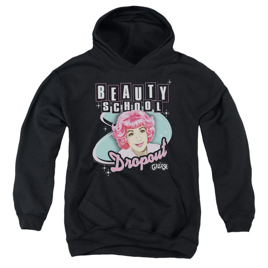 GREASE : BEAUTY SCHOOL DROPOUT YOUTH PULL OVER HOODIE BLACK LG