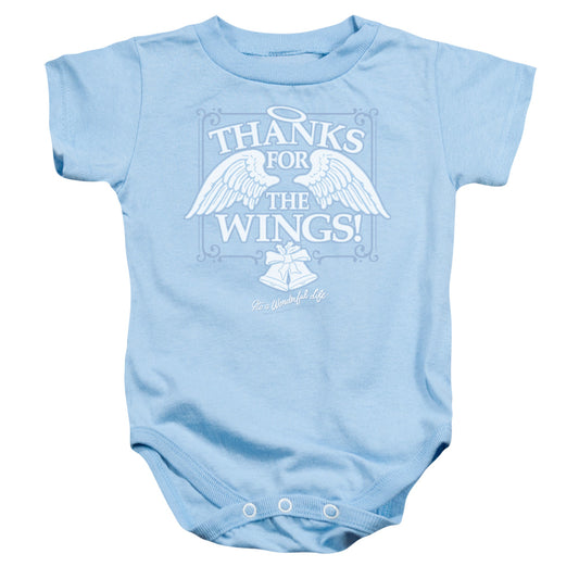 IT'S A WONDERFUL LIFE : DEAR GEORGE INFANT SNAPSUIT Light Blue MD (12 Mo)