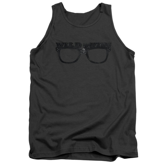 MAJOR LEAGUE : WILD THING ADULT TANK CHARCOAL 2X