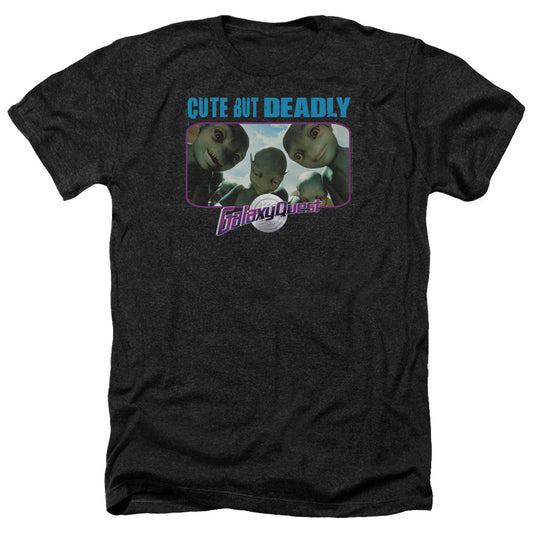 GALAXY QUEST : CUTE BUT DEADLY ADULT HEATHER BLACK 2X