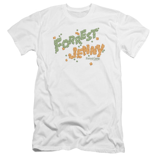 FORREST GUMP : PEAS AND CARROTS PREMIUM CANVAS ADULT SLIM FIT 30\1 WHITE MD