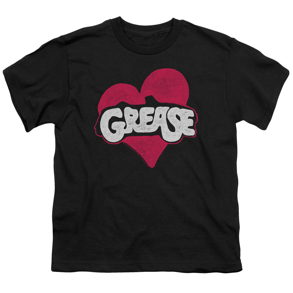 GREASE : HEART S\S YOUTH 18\1 BLACK LG