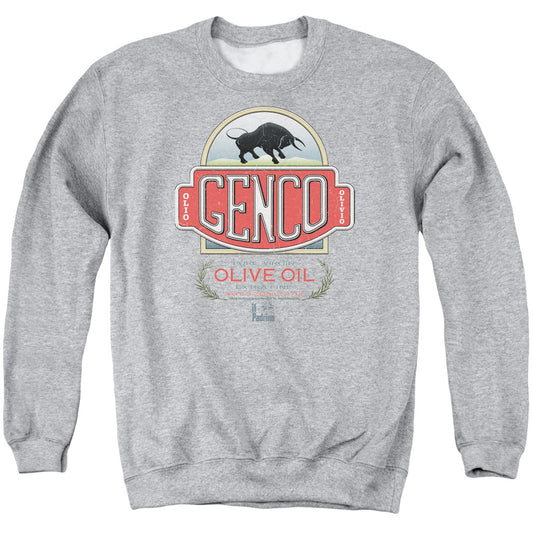 GODFATHER : GENCO OLIVE OIL ADULT CREW SWEAT Athletic Heather MD