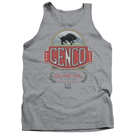 GODFATHER : GENCO OLIVE OIL ADULT TANK Athletic Heather MD