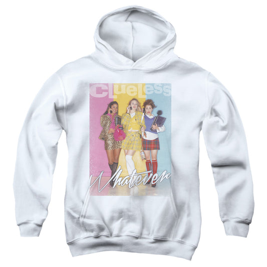 CLUELESS : WHATEVER YOUTH PULL OVER HOODIE White LG