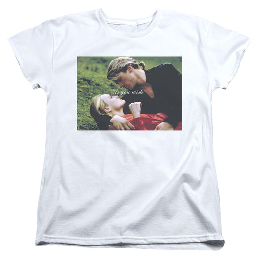PRINCESS BRIDE : AS YOU WISH S\S WOMENS TEE White MD
