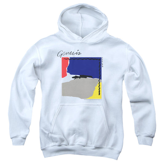 GENESIS : ABACAB YOUTH PULL OVER HOODIE White LG