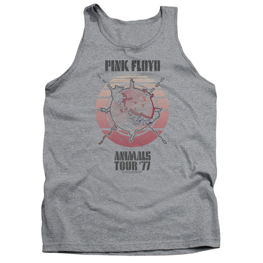PINK FLOYD : ANIMALS TOUR 77 ADULT TANK Athletic Heather MD