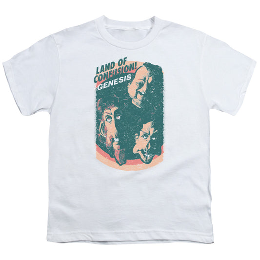 GENESIS : LAND OF CONFUSION S\S YOUTH 18\1 White XL