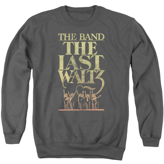 THE BAND : THE LAST WALTZ ADULT CREW SWEAT Charcoal 2X
