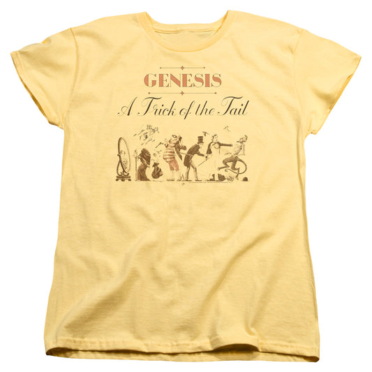 GENESIS : TRICK OF THE TAIL WOMENS SHORT SLEEVE Banana MD